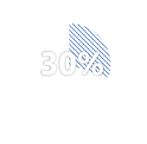 30% average faster development